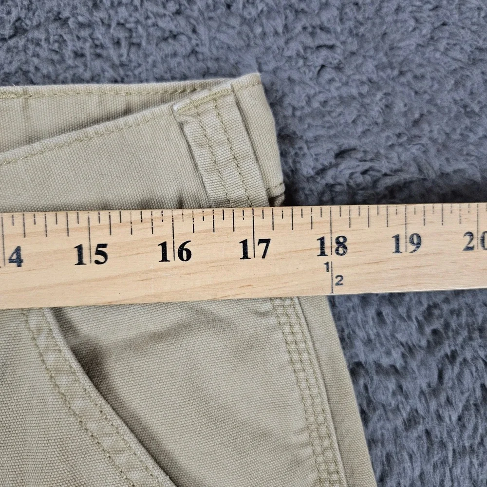 Carhartt‎ Mens Rugged Flex Relaxed Fit Canvas Work Pants Beige 34x30